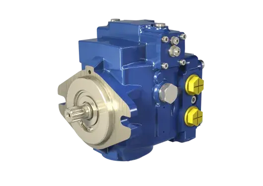 PM20 with splined shaft and hydraulic control
