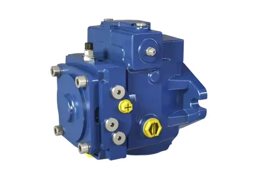 PM20 with splined shaft and hydraulic control